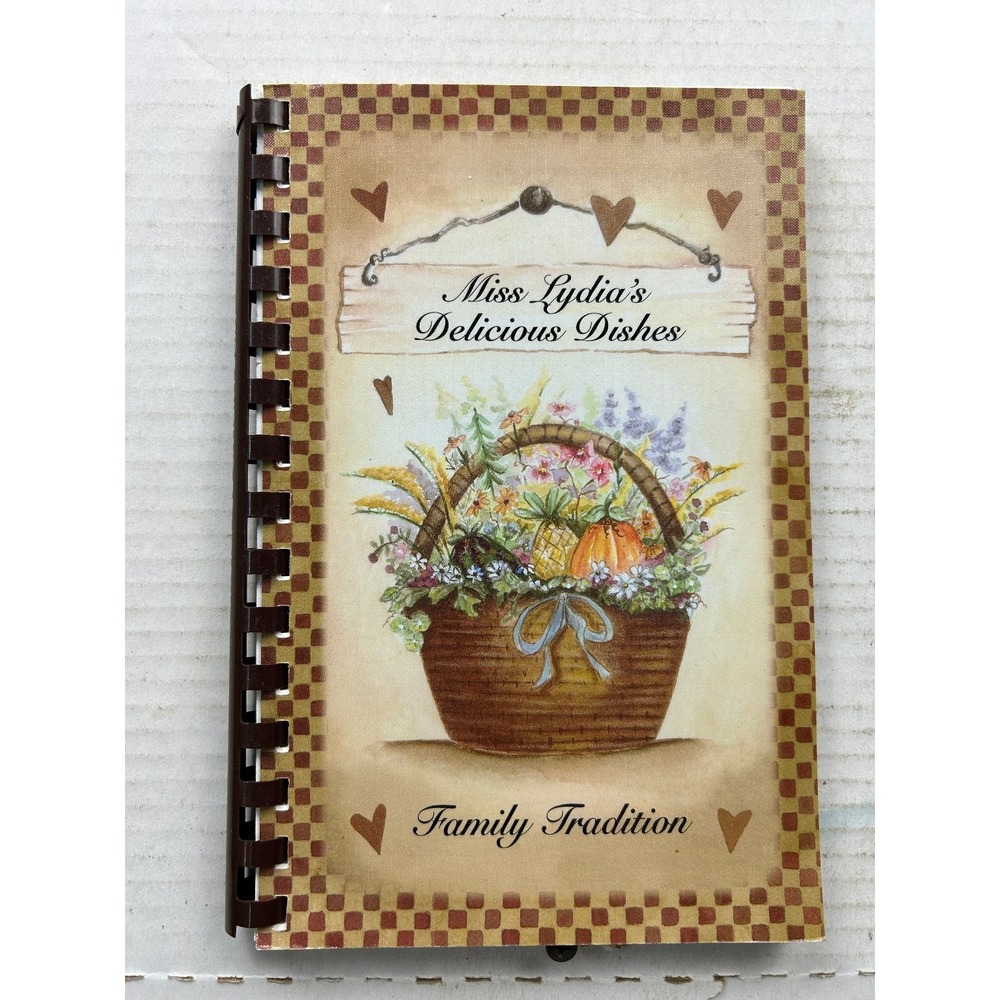 Miss Lydia's Delicious Dishes Lydia Richter 2009 Autographed Cookbook Morris